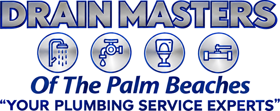 Drain Masters of the Palm Beaches logo &mdash; Your Plumbing Service Experts
